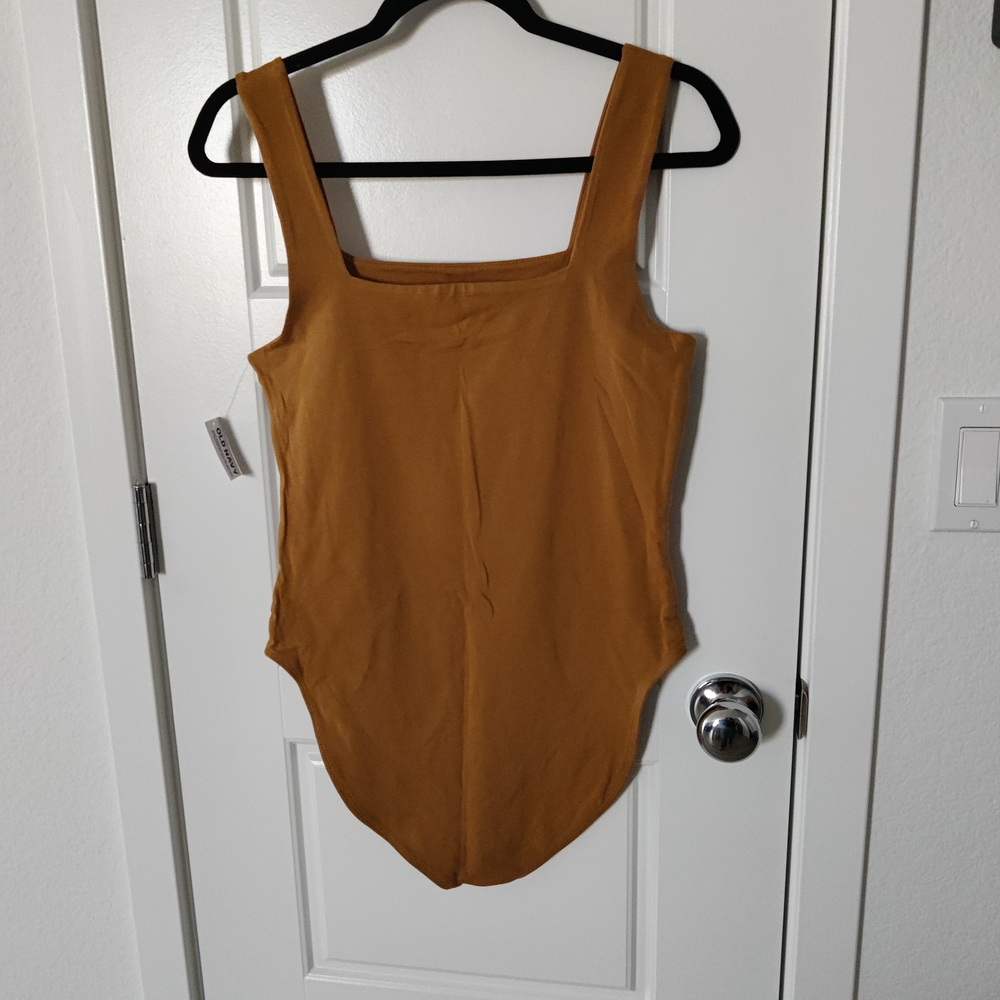 Old Navy Women's Mustard Bodysuit